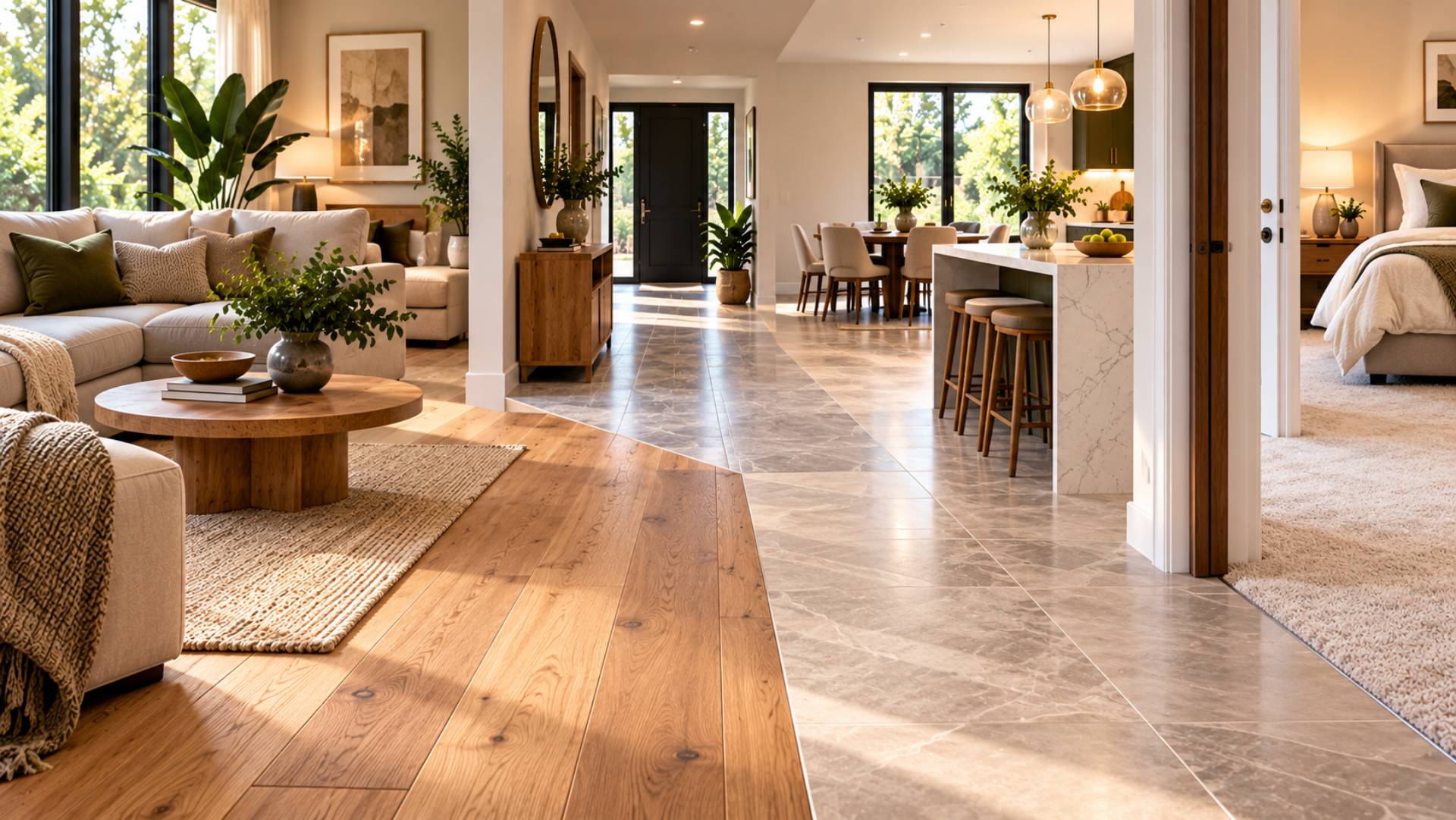 How to Combine Different Flooring Styles Across Your Home